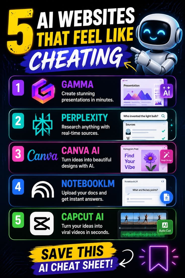 5 AI Websites That Feel Like Cheating in 2026