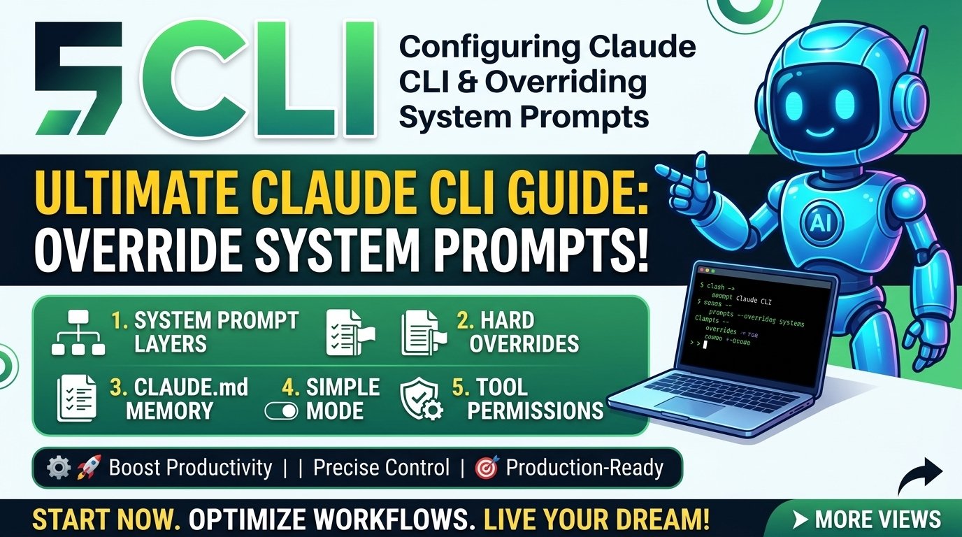 Claude CLI System Prompt Configuration