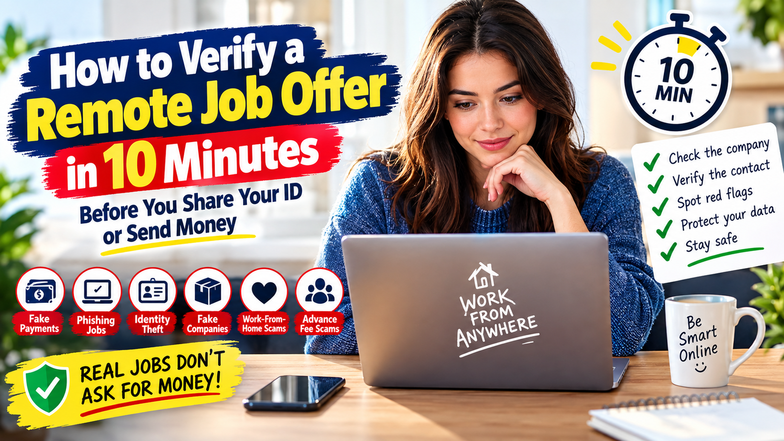how to verify a remote job offer