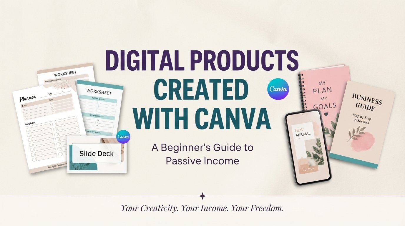 Digital Products Create With Canva