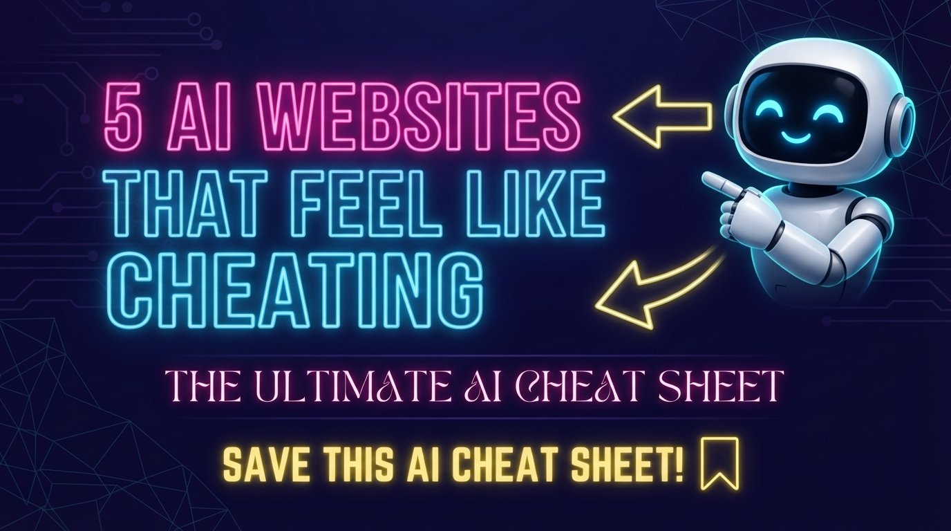 5 AI Websites That Feel Like Cheating in 2026